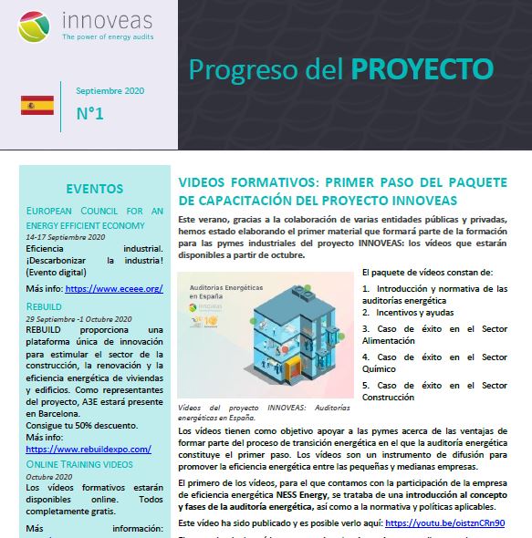 INNOVEAS Newsletter Septiembre 2020