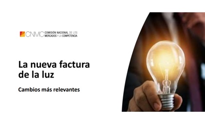 La nueva factura de la luz. Cambios más relevantes