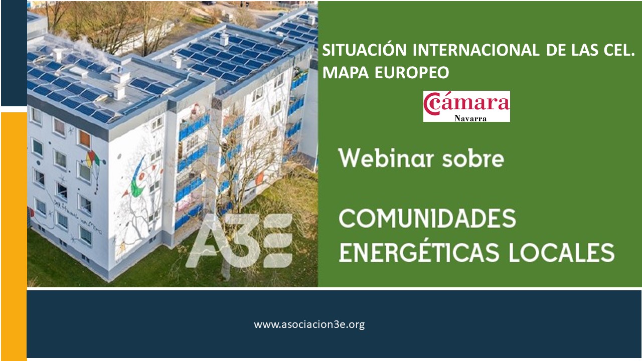 Situación internacional de las CEL. Mapa europeo de estas comunidades.