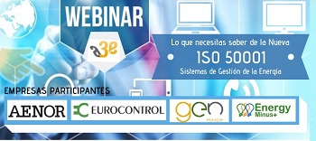 Webinar A3e: Lo que necesitas saber de la nueva ISO 50001:2018