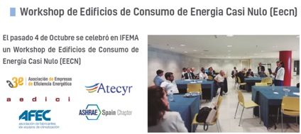 Workshop de Edificios de Consumo de Energía Casi Nulo (Eecn)