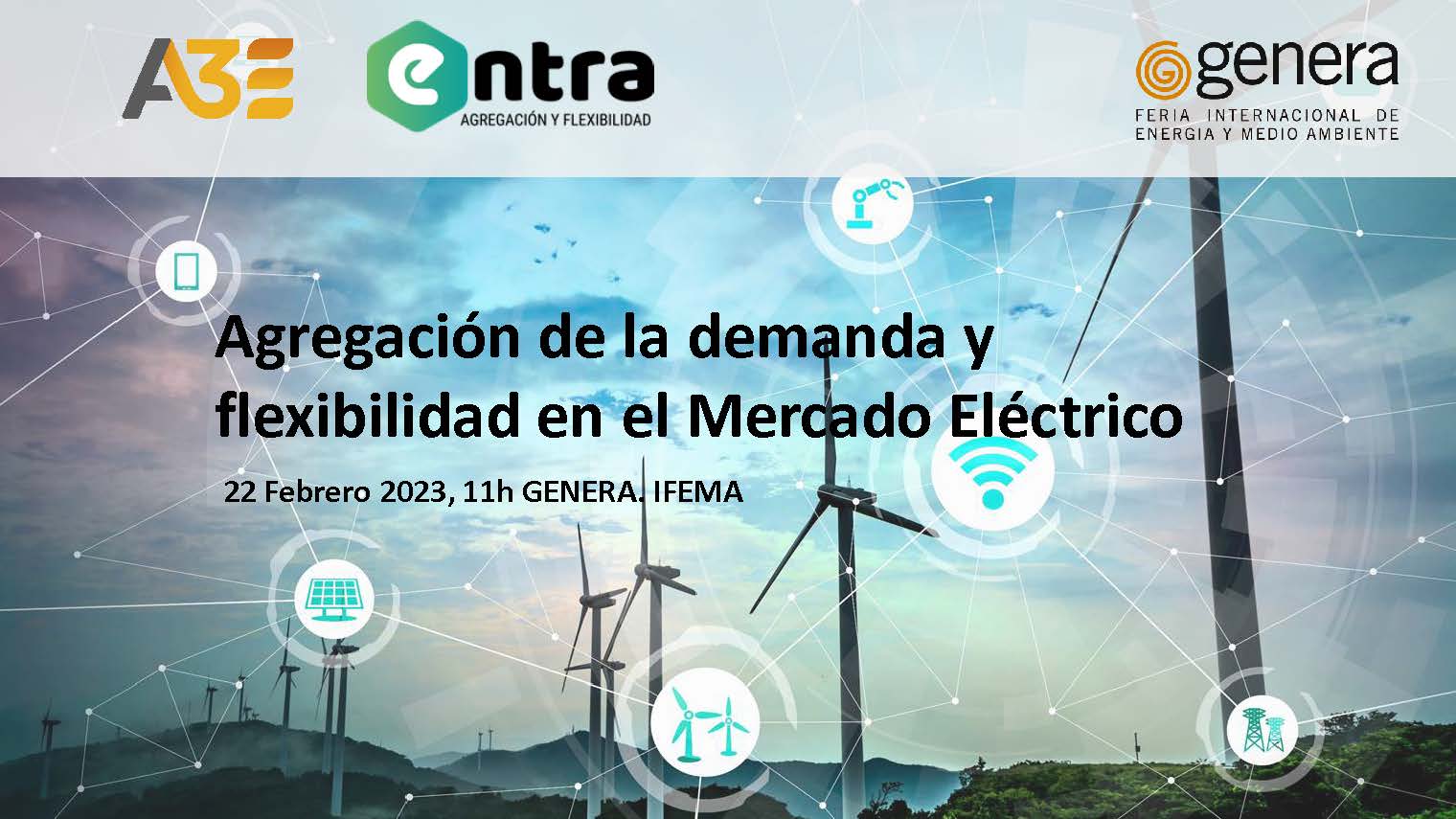 Agregación de la demanda y flexibilidad en el Mercado Eléctrico, 22 de febrero- GENERA