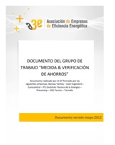 Medida y Verificación de Ahorros