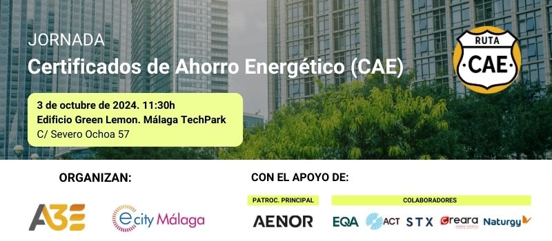 La Ruta CAE de A3E pone rumbo a Málaga